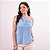 Blusa Assimétrica Degagê Acetinada Feminina - Imagem 9