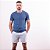 Bermuda Cós Com Elastico E Bolsos Masculina - Imagem 3