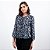 Blusa Manga Longa Animal Print Com Laços Feminina - Imagem 9