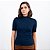Blusa Rib Gola Com Zíper Feminina - Imagem 1