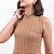 Vestido Longo Sem Manga Malha Texturizada - Imagem 5