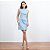 Vestido Curto Em Suede Com Recortes - Imagem 4