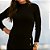 Vestido Tricot Canelado Com Botões - Imagem 3