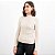 Blusa Tricot Canelada Com Gola Feminina - Imagem 2