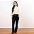 Blusa Com Gola E Punho Com Pregas Feminina - Imagem 6