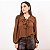 Blusa Decote V Com Babados E Amarração Feminina - Imagem 8