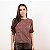 Blusa Estampada Manga 3/4 Feminina - Imagem 3