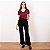 Blusa Manga Curta Em Suede Feminina - Imagem 3