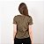 Blusa Manga Curta Em Suede Feminina - Imagem 7