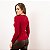 Blusa Tricot Trança Decote Redondo Feminina - Imagem 4
