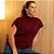 Blusa Tricot Sem Mangas Com Detalhe Canelado Nas Laterais Feminina - Imagem 1