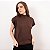 Blusa Tricot Sem Mangas Com Detalhe Canelado Nas Laterais Feminina - Imagem 9