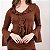 Blusa Manga Flare Com Babados Feminina - Imagem 8