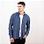 Camisa Flanela Sarjada Manga Longa Masculina - Imagem 8