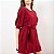 Vestido Curto Babado Mangas Com Pregas - Imagem 5