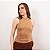 Blusa Em Suede Sem Mangas Com Zíper Feminina - Imagem 10