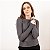 Blusa Tricot Decote Redondo Com Canelado Feminina - Imagem 5