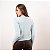 Blusa Tricot Com Canelado Horizontal Feminina - Imagem 7