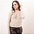 Blusa Tricot Com Canelado Horizontal Feminina - Imagem 1