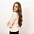 Blusa Tricot Com Manga Ampla Com Textura Em Lurex Feminina - Imagem 1