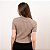 Blusa Tricot Manga Curta Com Textura Feminina - Imagem 2