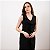 Vestido Midi Decote V Com Fenda E Babado - Imagem 8