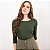 Blusa Decote Canoa E Manga 7/8 Feminina - Imagem 5