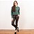 Blusa Tricot Curta Losango Feminina - Imagem 7