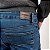 Calça Jeans Slim com Pespontos Masculina - Imagem 4
