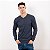 Blusa Tricot com Decote V Essencial Masculina - Imagem 3