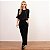 Blusa Moletinho Decote V Com Listras Feminina - Imagem 9