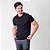 Camiseta Algodão Com Botões Masculina - Imagem 1
