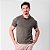Polo Em Cotton Com Detalhe Listrado Masculina - Imagem 11