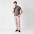 Polo Em Cotton Com Detalhe Listrado Masculina - Imagem 12