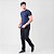Camiseta Algodão Com Textura Masculina - Imagem 8