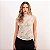 Blusa Em Tule Estampada Com Regata Feminina - Imagem 13