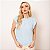 Blusa Sem Manga Com Babado Feminina - Imagem 2