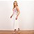 Regata Crepe Floral Com Babados Feminina - Imagem 6