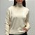 Blusa Tricot Com Gola Feminina - Imagem 6