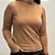 Blusa Tricot Gola Redonda Manga Longa Feminina - Imagem 5