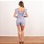 Blusa Listrada Com Babados Feminina - Imagem 6