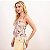 Regata Tule Floral Com Babados e Pontas Feminina - Imagem 4