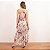 Vestido Tule Floral Com Babados - Imagem 2