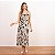 Vestido Midi Com Babado No Decote E Amarração Na Alça - Imagem 1