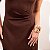 Vestido Midi Muscle Tee Com Fenda E Pregas - Imagem 6