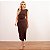 Vestido Midi Muscle Tee Com Fenda E Pregas - Imagem 2