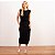 Vestido Midi Muscle Tee Com Fenda E Pregas - Imagem 9