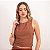 Blusa Cropped Com Detalhe Trançado Na Barra Feminina - Imagem 2