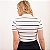 Blusa Polo Rib Listrada Feminina - Imagem 4
