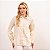 Camisa Riscas Textura Manga Longa Feminina - Imagem 8